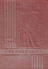 Penn High School 1945 yearbook cover photo