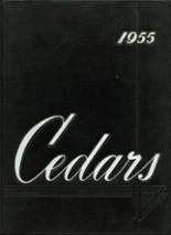 Lebanon High School 1955 yearbook cover photo