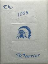 East Tallahatchie High School 1958 yearbook cover photo