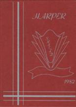 Harper High School 1982 yearbook cover photo