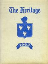 Danvers High School 1962 yearbook cover photo