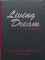 W. Tresper Clarke High School 2013 yearbook cover photo