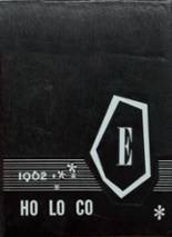 Estherville High School 1962 yearbook cover photo