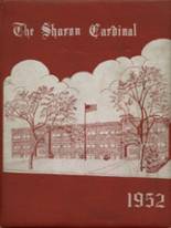 Sharon High School 1952 yearbook cover photo