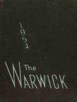 Warwick High School 1954 yearbook cover photo