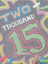 2015 Kimball High School Yearbook from Kimball, South Dakota cover image