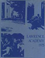 Lawrence Academy 1975 yearbook cover photo
