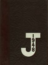 Jacksonville High School 1948 yearbook cover photo