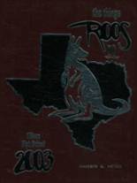 Killeen High School 2003 yearbook cover photo
