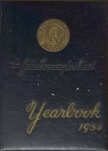 1954 John Burroughs School Yearbook from Ladue, Missouri cover image