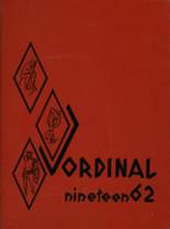 1962 Jordan High School Yearbook from Milwaukee, Wisconsin cover image