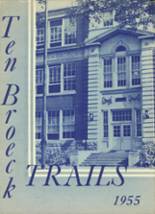 Franklinville-Ten Broeck Academy 1955 yearbook cover photo