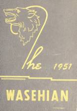 Wapato High School 1951 yearbook cover photo