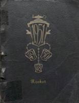 Rockford High School 1951 yearbook cover photo