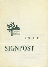 1959 The Leelanau School Yearbook from Glen arbor, Michigan cover image