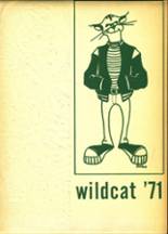 Mulvane High School 1971 yearbook cover photo