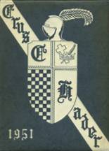 Memphis Catholic High School 1951 yearbook cover photo