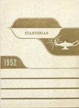 Stanton High School 1952 yearbook cover photo