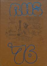 1976 Riverdale High School Yearbook from Muscoda, Wisconsin cover image
