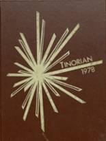 Tinora High School 1978 yearbook cover photo