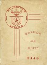 1945 St. Joseph's Academy Yearbook from Laredo, Texas cover image