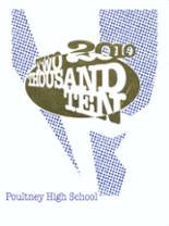 2010 Poultney High School Yearbook from Poultney, Vermont cover image