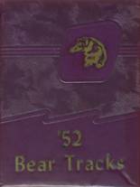 Fowler High School 1952 yearbook cover photo