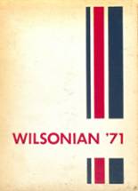 Wilson High School 1971 yearbook cover photo