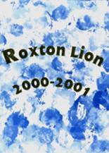 Roxton High School 2001 yearbook cover photo