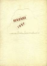 Martinsville High School 1957 yearbook cover photo