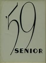 Ottawa Township High School 1959 yearbook cover photo
