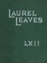 Laurel School 1962 yearbook cover photo