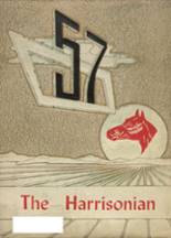 Harrison County High School 1957 yearbook cover photo