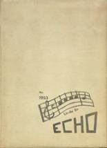 Richmond Community High School 1953 yearbook cover photo
