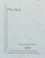 Edgefield High School 1959 yearbook cover photo