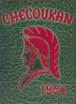 Cherokee County Community High School 1954 yearbook cover photo