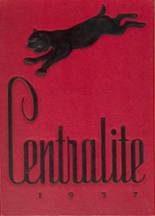 Central High School 1957 yearbook cover photo