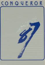 1987 Newport Christian High School Yearbook from Newport beach, California cover image