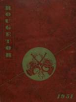 Roessleville High School 1951 yearbook cover photo