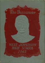 West Jefferson High School 1963 yearbook cover photo
