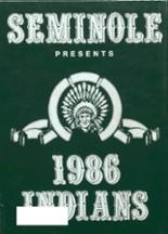 1986 Seminole County High School Yearbook from Donalsonville, Georgia cover image