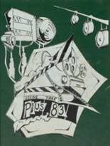 Pius X High School 1983 yearbook cover photo