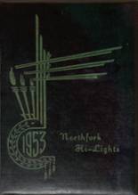 Northfork High School 1953 yearbook cover photo