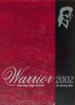 2002 East Bay High School Yearbook from Gibsonton, Florida cover image