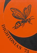 Dighton High School 1973 yearbook cover photo