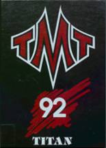 Tussey Mountain High School 1992 yearbook cover photo