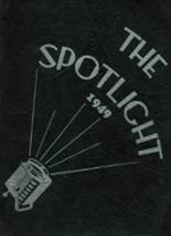 Central High School 1949 yearbook cover photo