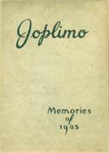 Joplin High School 1945 yearbook cover photo