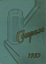 George Washington High School 1953 yearbook cover photo