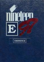 Eminence High School 1997 yearbook cover photo